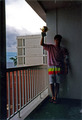 Thanos Mitsalas (18yo) winner of the guitar contest at Carrefour Mondial de la Guitare – Martinique (1990).